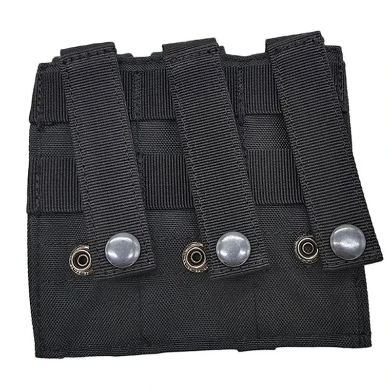 Molle  Triple Pistol Mag Pouch Outdoor Open-Top Single Double 9mm Magazine Pouch Holder Case for  M1911 92F CZ75