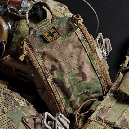 Tactical First Aid Kit Multifunctional Bag Waist Belt Pack MOLLE IFAK Pouch Hunting Vest Outdoor Camping Quick Response Pocket