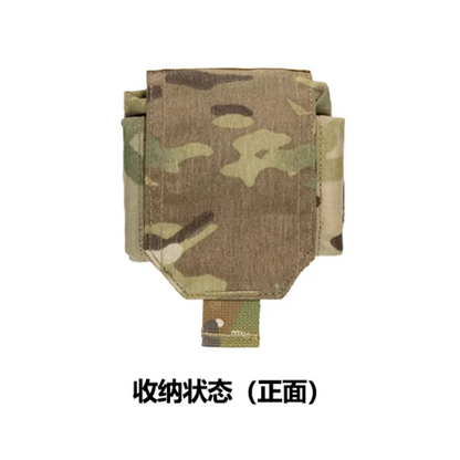 Folding Recycling Bag Tactical Outdoor Belt Waist Accessories Sundry Pouch