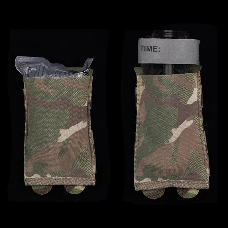 5.56/7.62 Magazine Pouch Tactical Molle Mag Pouch Single Double Triple Magazine Storage Bag Hunting Elastic Box for Airsoft Vest