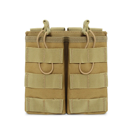 1000D Nylon Single Double Triple Magazine Pouch AR15 M4 5.56 AK 7.62 Holster Molle Airsoft AEG GBB Mag Carrier