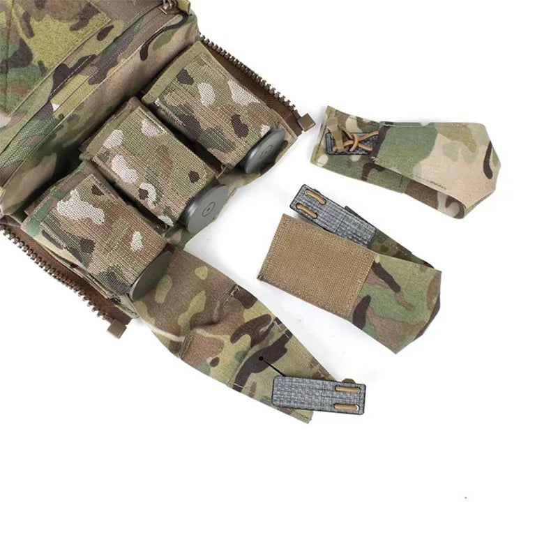 PEW TACTICAL V5 FCPC Vest Backplate Supplement Sub-package Airsoft Triple Magazine Bags Hunting Vest Plate Carrier BP05