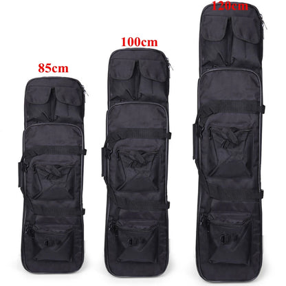 85 100 120cm Tactical Gun Bag Nylon Backpack Case Rifle Bag Sniper Airsoft Shooting Carry Shoulder Bags For Hunting Accessories