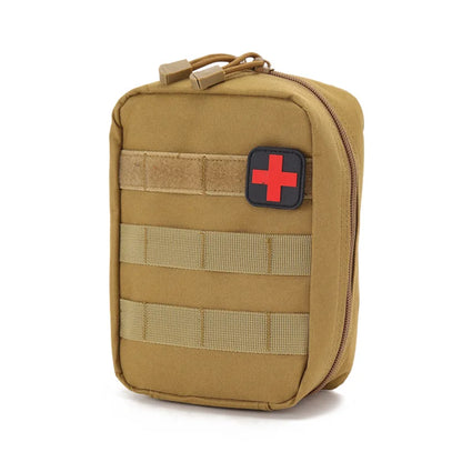 Outdoor First Aid Bag Tactical Medical Pouch Outdoor MOLLE EMT Emergency Survival Kit Hiking Hunting Accessories Bag