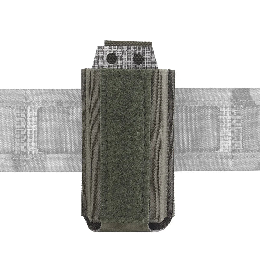 OPHIDIANTAC Multi-function 9mm Single Mag Pouch With Replace Pouch Cover for Plate Carrier and Belt Hunting Accessories