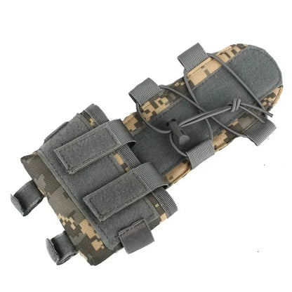 Tactical Helmet Battery Pouch MK2 - NVG Counterweight Pack with Hook & Loop, Molle-Compatible Airsoft, Durable Nylon Organizer