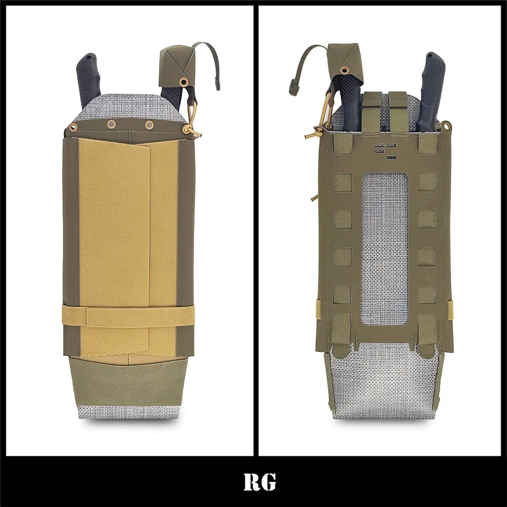 Tactical Tool Sleeve for FCPC V5 Vest Hunting Accessories Tool Storage Compartment