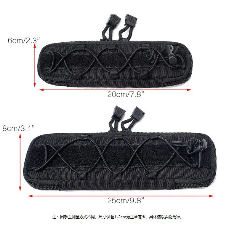 Molle Knife Sheath EDC Knife Pouch Folding Knife Holder Tactical Knife Sheath Nylon For Belt MOLLE System
