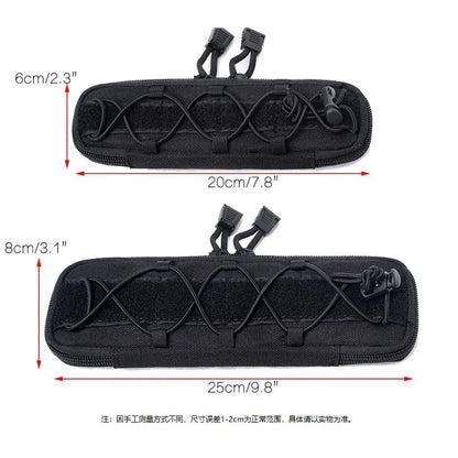 Molle Knife Sheath EDC Knife Pouch Folding Knife Holder Tactical Knife Sheath Nylon For Belt MOLLE System