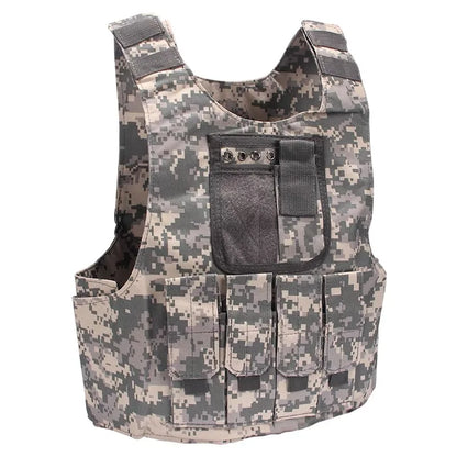 Tactical Kids Airsoft Vest Children Combat Outdoor CS Vests Paintball Camouflage Waistcoat Shooting Protect Gear Sniper Uniform