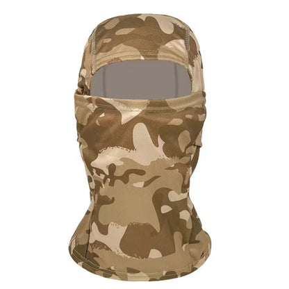 Camouflage Balaclava Cycling Full Face Mask Outdoor Sports Hunting Hiking Skiing Mask Motorcycle Helmet Inner Cap