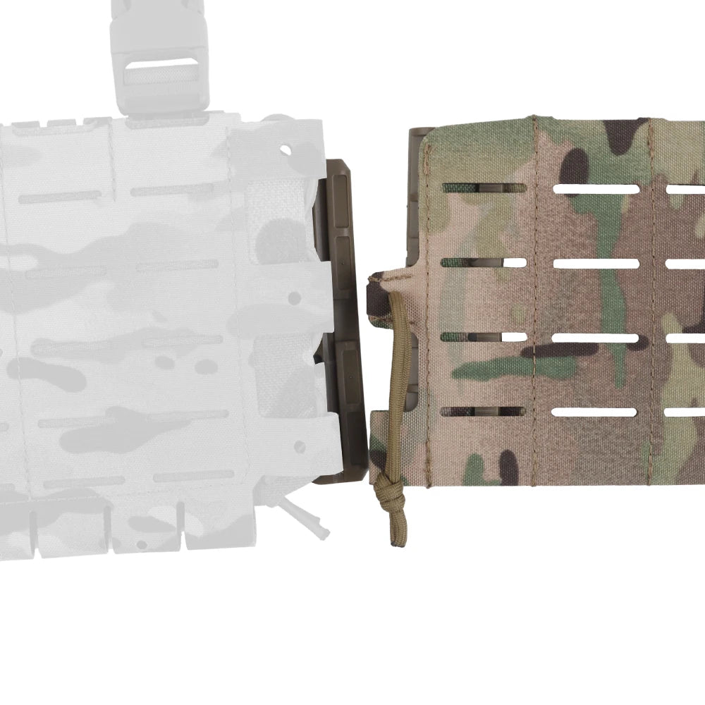 Tactical ARC Chest Rig Kit V3 Shoulder Strap 5.56 Triple Mag with Bilateral Quick Release Slide Molle Platforms Accessories