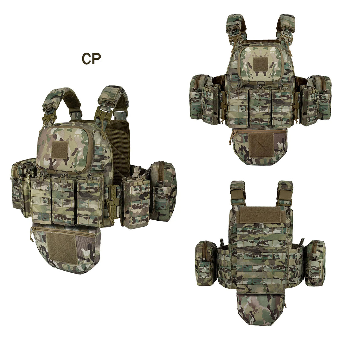 Quick-release training vest molle multifunctional outdoor vest equipment