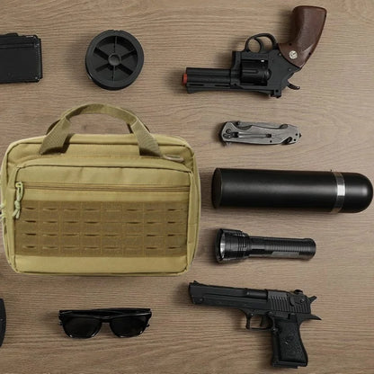 Tactical Gun Bag Concealed Carry Airsoft Pistol Pouch Outdoor Sport Hunting Portable Handgun Protection Case