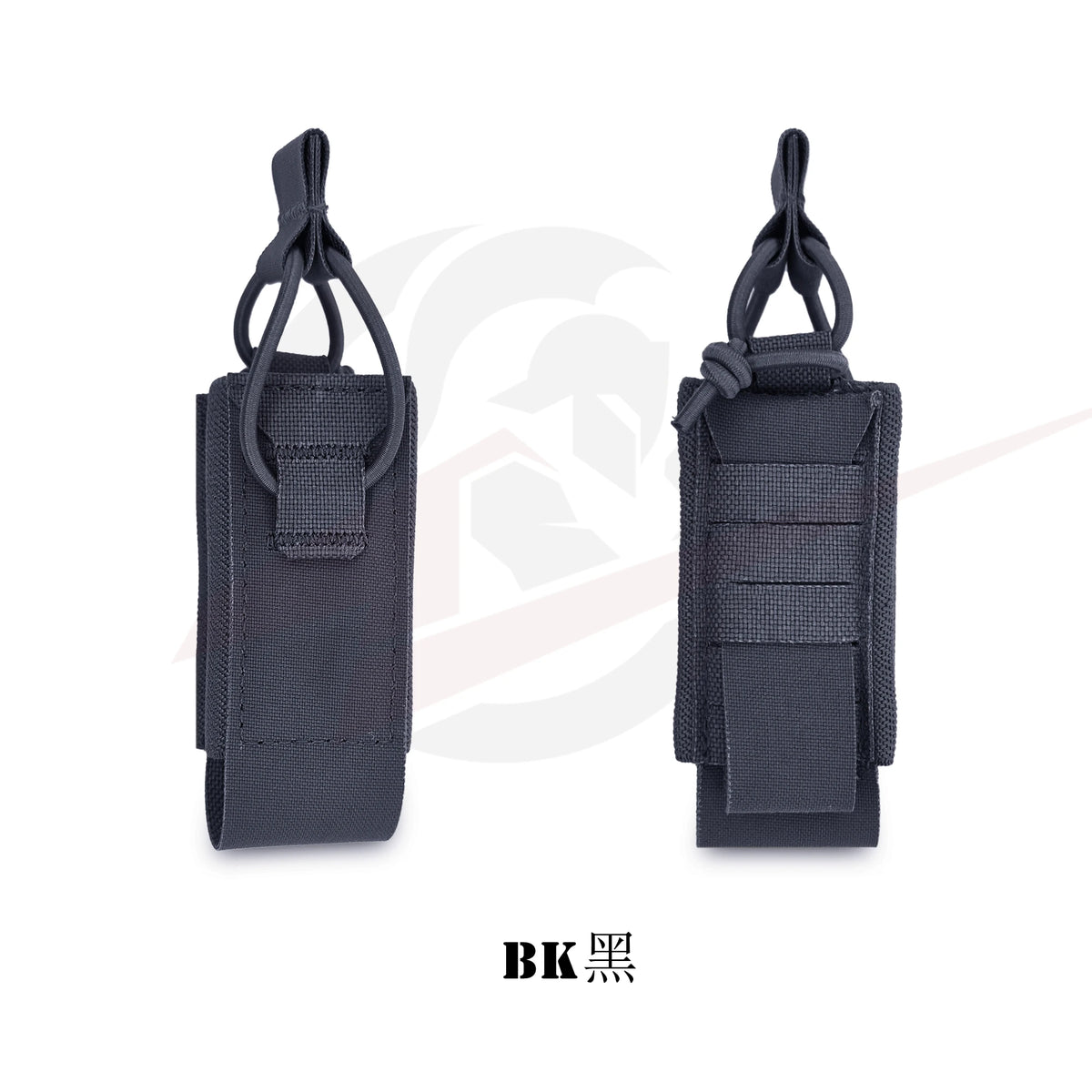 【Tactical Raiders】PM-023 (a pair)Haley Style Single Pistol Magazine Pouch 9mm mag pouch