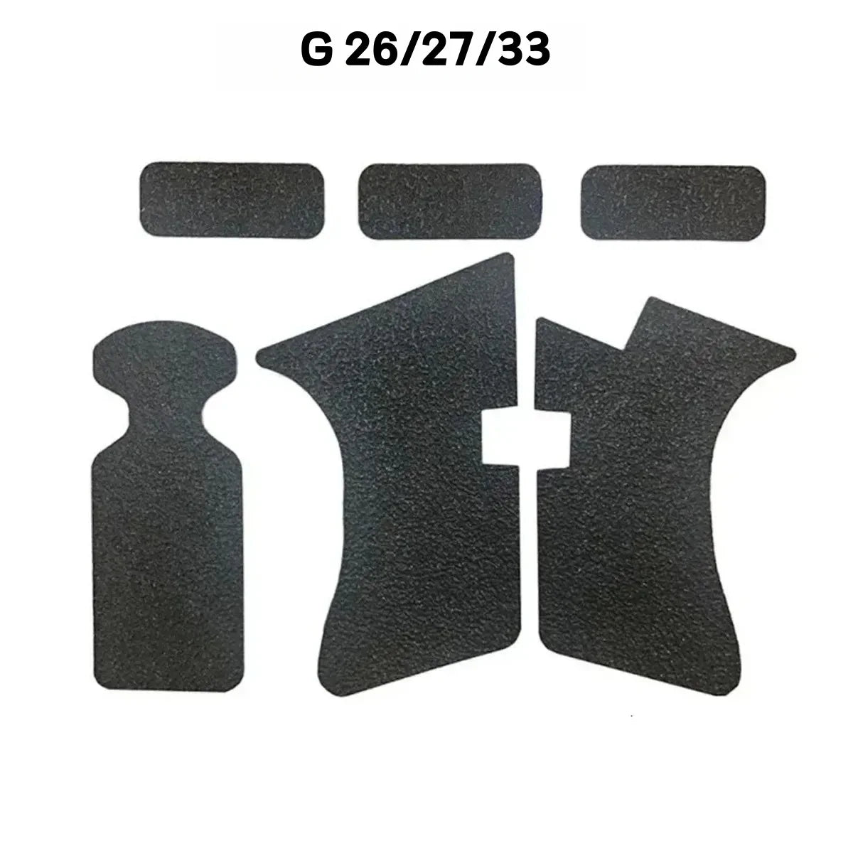Rubber textured grip with anti-slip feature.Non-Slip Rubber Texture Grip Wrap Tape- Waterproof For G17 19 20 26 27 33