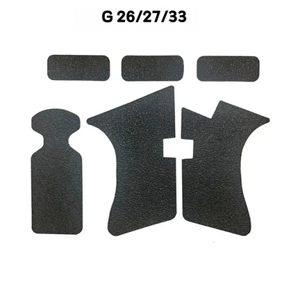 Rubber textured grip with anti-slip feature.Non-Slip Rubber Texture Grip Wrap Tape- Waterproof For G17 19 20 26 27 33