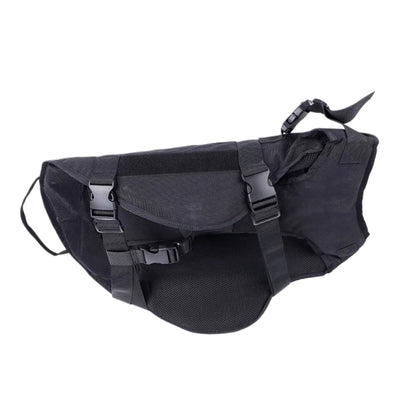 Level IIIA Soft PE Dog Plate Carrier Vest Multi-functional Adjustable Tactical Pet Vest for Dog Training Outdoor Protective Gear