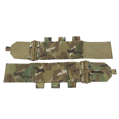 Tactical Removal Buckle Set FCSK Universal Molle System Vest Quick Release Set Elastic Cummerbund Waist Cover Vest Gear