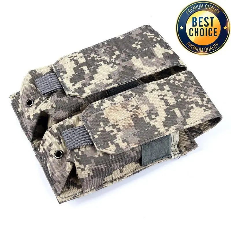 Tactical Molle 5.56mm Magazine Pouch for M4 AR15 CS Rifle Double Triple Mag CS Game Paintball Hunting Accessories Pack