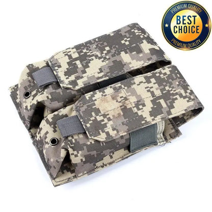 Tactical Molle 5.56mm Magazine Pouch for M4 AR15 CS Rifle Double Triple Mag CS Game Paintball Hunting Accessories Pack