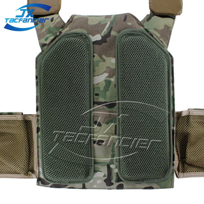 Tactical Venting Pad EVA Foam Protection Mesh Cushion Soft Baffle Hunting Vest Padding Paintball Vest Plate Carrier Accessories