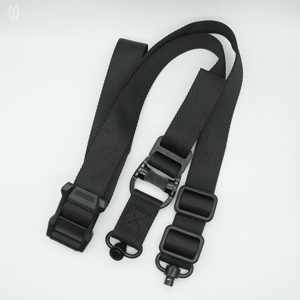 MS4 Gen 2 Dual QD Tactical Two Point Adjustable Sling Multi Mission Outdoor Rifle Shoulder Strap Hunting Shooting Accessory