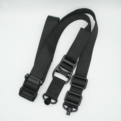 MS4 Gen 2 Dual QD Tactical Two Point Adjustable Sling Multi Mission Outdoor Rifle Shoulder Strap Hunting Shooting Accessory