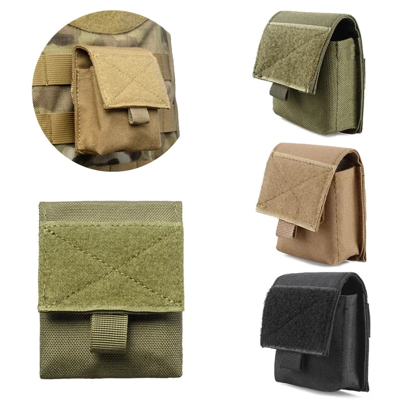 Tactical Pistol Magazine Pouch Military Pouch Multi-Purpose Waist Bag Flashlight Hunting Sundries Storage Pack-CLEARANCE SALE