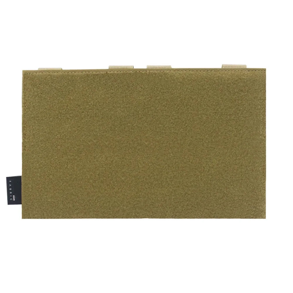 New Style 1000D Nylon Tactical Vest Patch Molle Adapter Panel Hook&Loop Converter For Attching ID Patches EDC Tool Bag