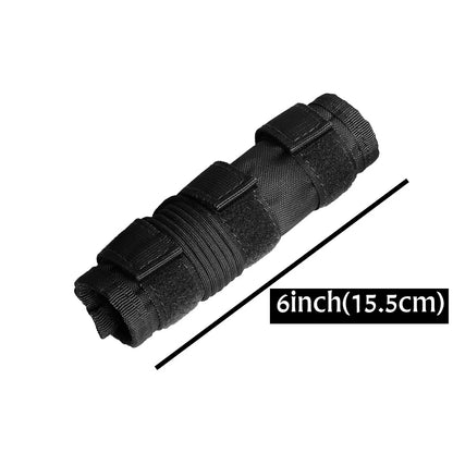 4/5/6/7/9inch Tactical Suppressor Protective Cases For Hunting Shooting Gun Protection nylon Suppressor Cover