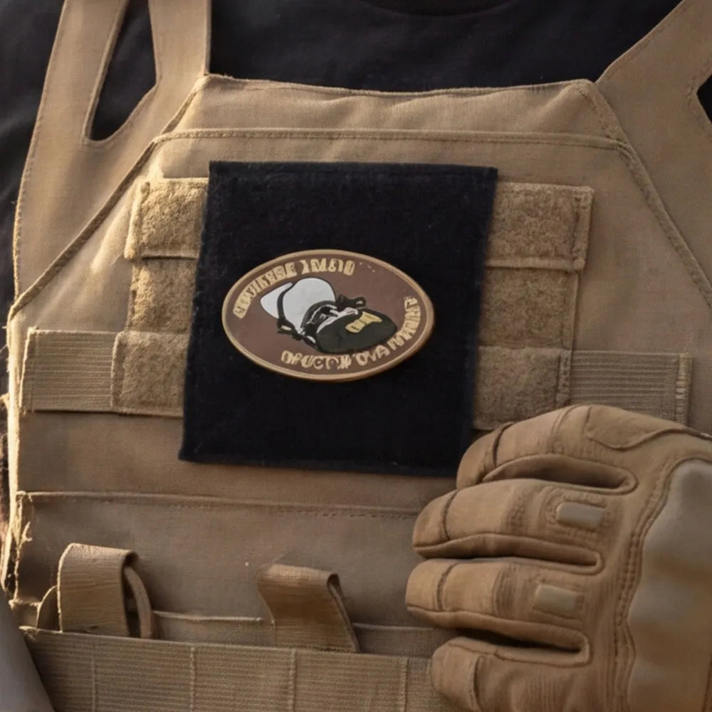 Hook and Loop Tacticals Molles Panel for Insignias Patches Tacticals Patches Display Board Molles Strips Hunting Accessories