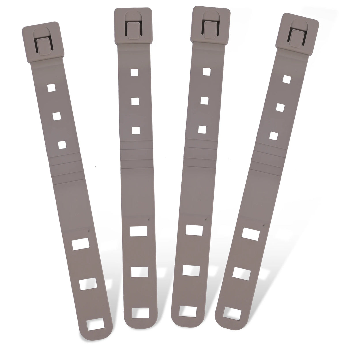 MOLLE Straps, Durable MOLLE Clips Attachments for Vests, Tactical Malice Clips - 4 Pcs