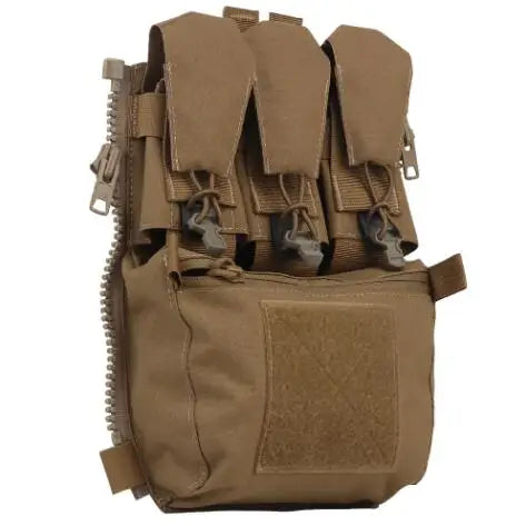 V5 FCPC Tactical Vest Backplate Supplement Sub-package Airsoft Triple Magazine Bags Hunting Vest Plate Carrier Accessories
