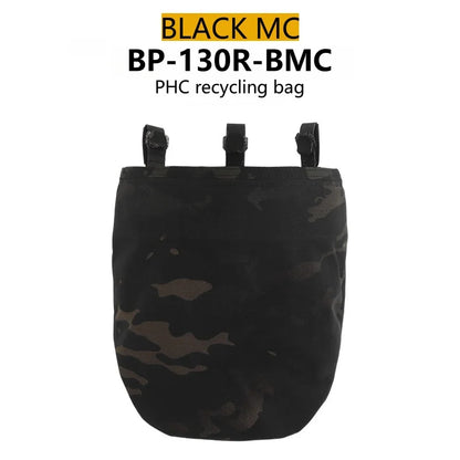 PHC Recovery Bag Foldable Utility Bag Duty Belt Mount MOLLE mounting Outdoor Equipment Accessories Waist magazine storage