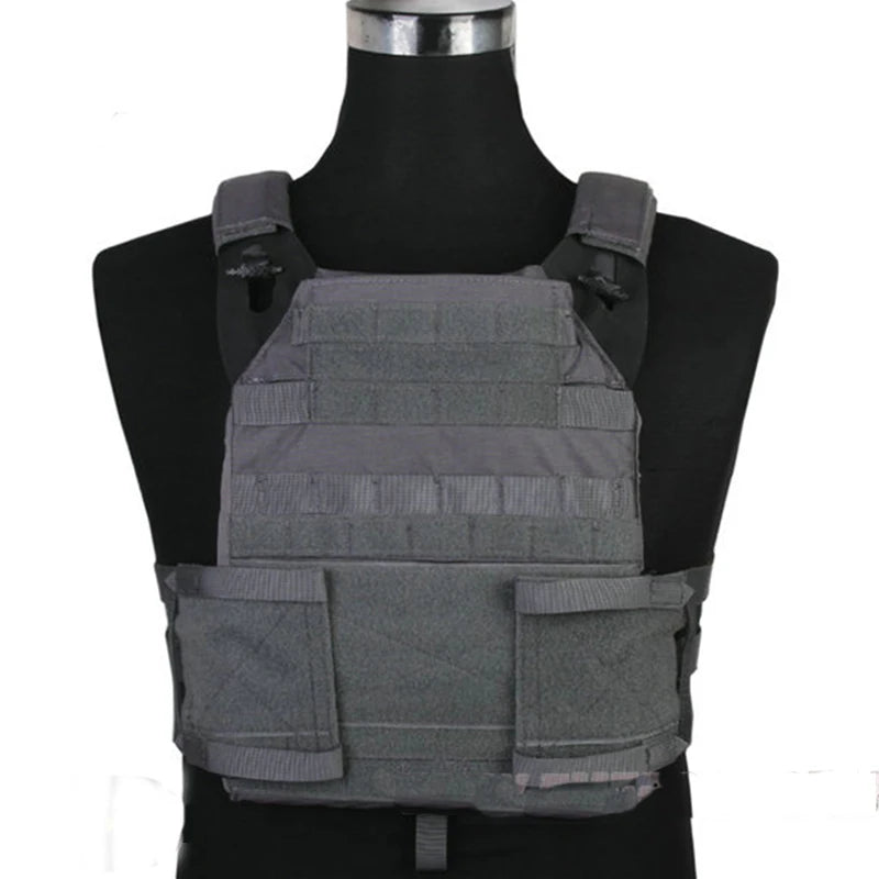 Emersongear Hunting Vest Assault Jum Plate Carrier Dummy Guard Body Armor Combat Hiking Camping Nylon Sports Outdoor