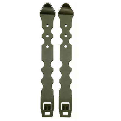2pcs MOLLE Tactical Fixing Clip Outdoor Durable Quick Release Strip Fits For Magazine Pouch Backpack Vest Hunting Accessory