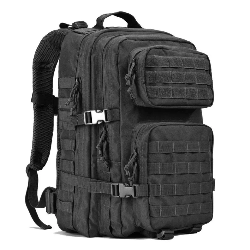 Tactical 45L Backpack Molle Assault Pack 3 Day Bug Out Bag for Hiking Camping Fitness Daily Work