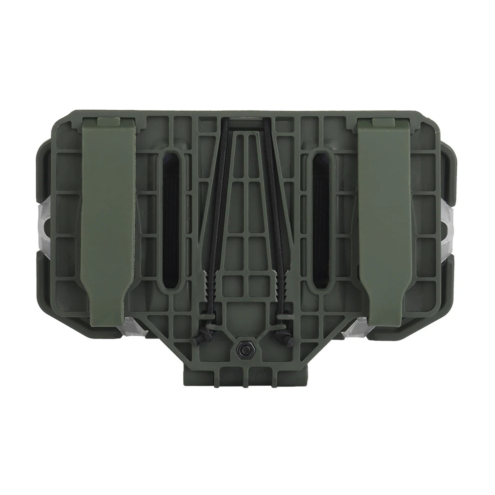 Tactical Plate Carrier MOLLE Phone Holder,Folding Navigation Board,Cellphone Hold Gear,Airsoft Hunting Vest Chest Rig Accessory
