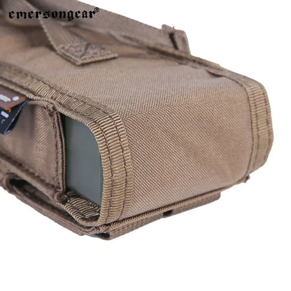 Emersongear PRC 148/152 Radio Pouch Hunting Radio Holder Bag Combat Molle Trekking Camping Daily Sports Outdoor Nylon EM8350