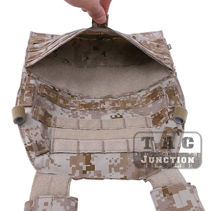 Emersongear LBT-6094A Men's AOR1 Color Tactical Combat Vest MOLLE Plate Carrier with Pouches for Military And Outdoor Use