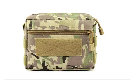 Outdoor Molle Pouches Tactical Admin Pouch Compact EDC Utility Gadget Gear Pouch Carry Accessory Belt Hanging Waist Hunting Bag