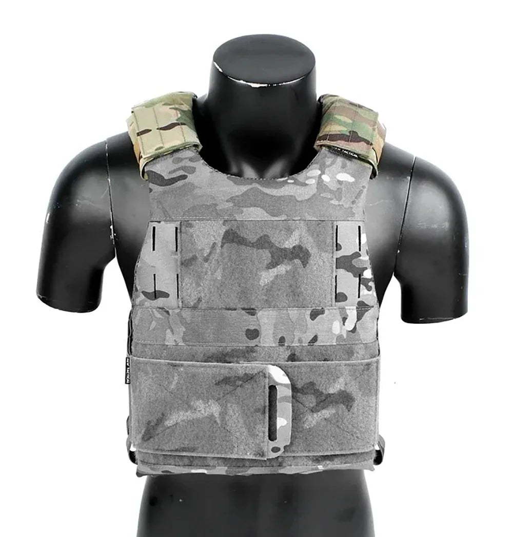 PEW TACTICAL Universal Shoulder Pad Tactical Vest Built-in High Cushioning Shoulder Pad