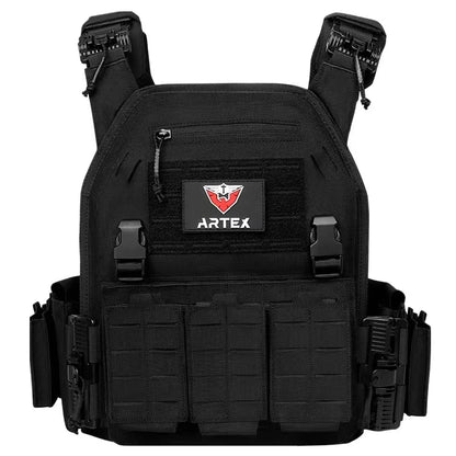 Tactical Vest Outdoor Hunting Plate Carrier Protective Adjustable Vest Airsoft Carrier Combat Equipment