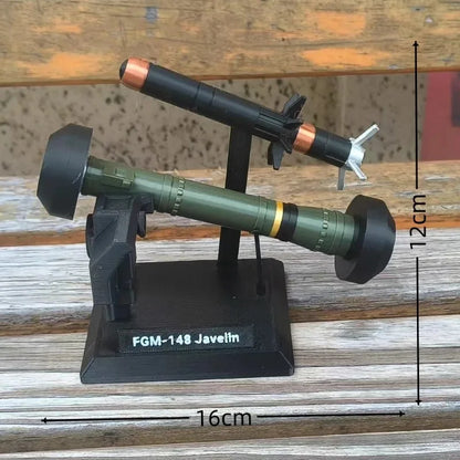 3D Printed FGM-148 Soldier Figure Accessories Javelin Anti-Tank Model Static Display Piece for Military Enthusiasts' Collections