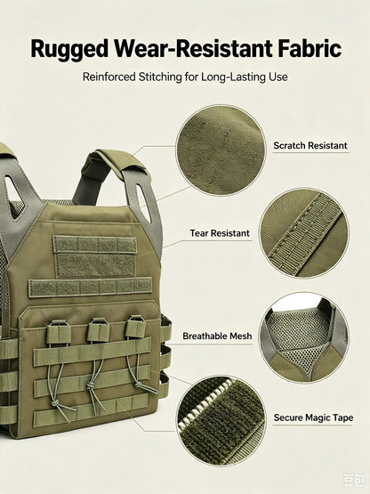 Outdoor Hunting Body Armor JPC Molle Plate Carrier Vest Combat Protection 600D Nylon Camo Tactical Vest CS Hunting Waistcoat