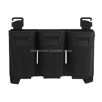 Tactical Multi-caliber Mag Pouch Placard 2nd Layer Admin Pouch Set MOLLE Quick Pull Airsoft Hunting Plate Carrier Front Panel