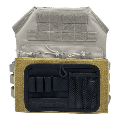 Tactical Modular Hook Loop Panel EDC Organizer Inner Separation Pouch for Hunting Accessories Tools Equipment Organizer Board