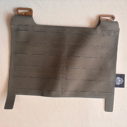 Tactical Vest Molle Front Panel Flat Pouch Expansion Conversion Board /Connecting Buckle Multicolor Laser Cutting