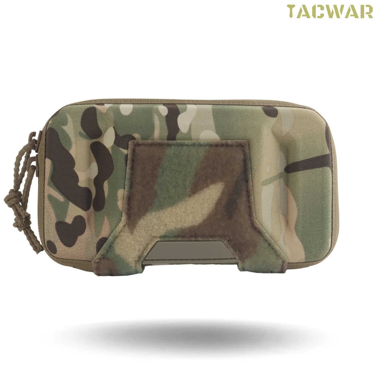 Tactical Universal Phone Pouch with Rigid Protective Shell,  MOLLE Chest‑Mount Phone Holder for Plate Carrier Chest Rig